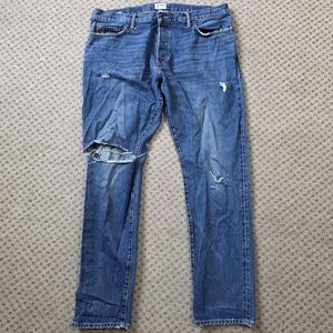 Todd Snyder distressed jeans